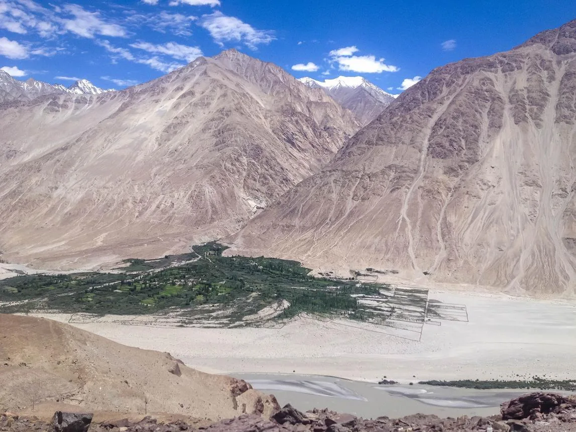 El río Indo en Leh